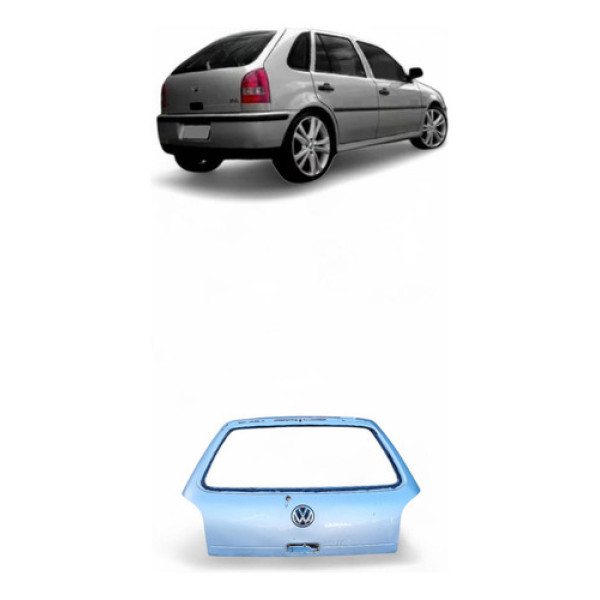 Tampa Traseira Volkswagen Gol G3 1999/2005 C/ Limpador