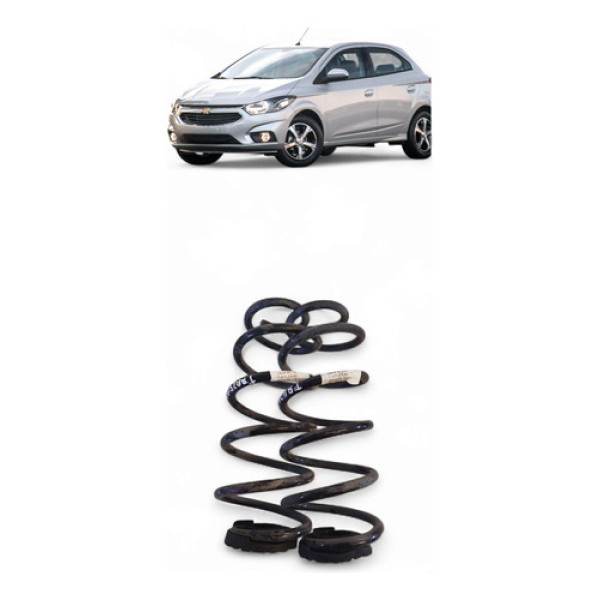 Par Mola Suspensão Traseira Gm Onix 1.4 Activ 2018/19