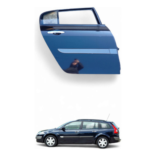 Porta Traseira Lado Direito Renault Megane 2009/2012
