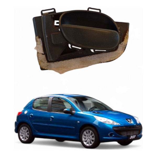 Maçaneta Interna Esquerda Peugeot 206/207 1998/14 9623698477