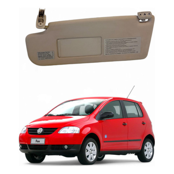 Quebra Sol Lado Esquerdo Motorista Vw Fox 1.0 2010/2013