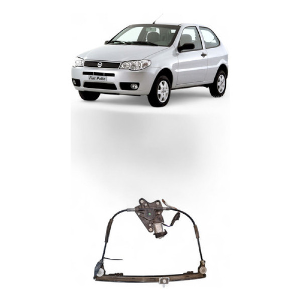 Máquina Vidro Elétrico Dianteiro Direito Fiat Palio 1998/12