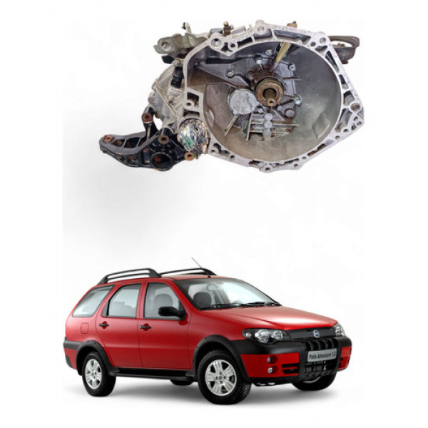 Caixa Câmbio Fiat Palio Weekend 1.8 Flex 8v 2004/2005 110cv