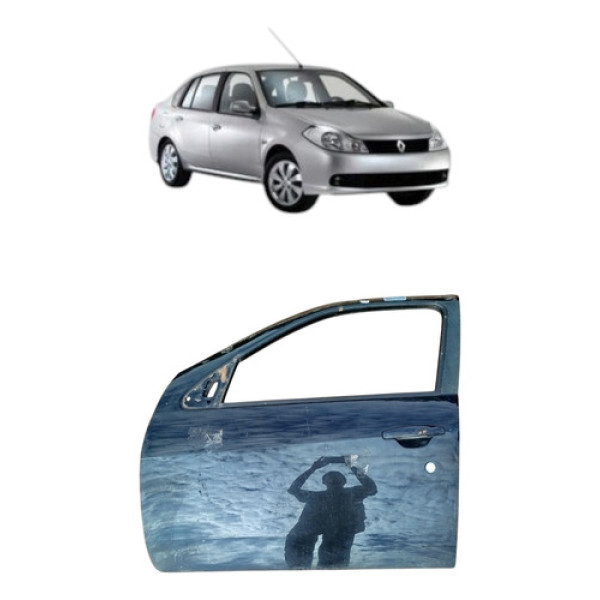 Porta Dianteira Esquerda Renault Symbol 2011