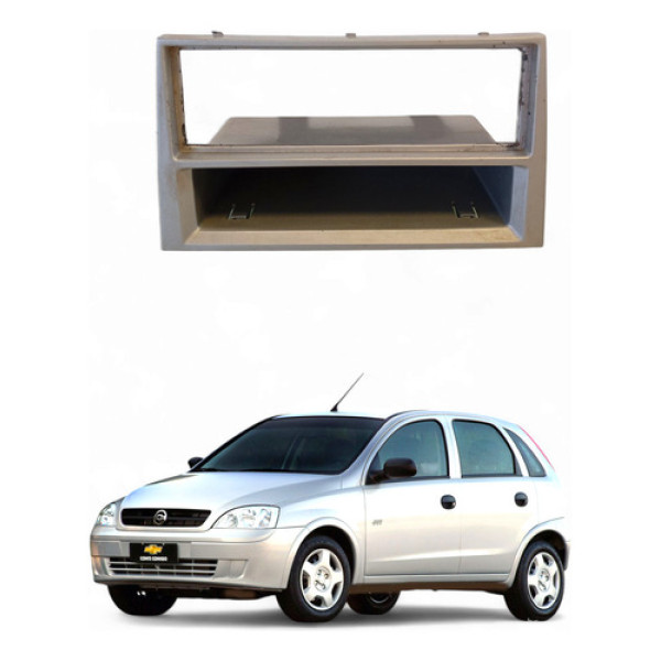 Moldura Rádio Painel Central Gm Corsa 2007