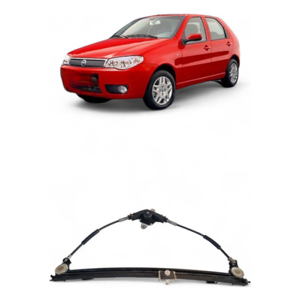Máquina Vidro Dianteira Direita Fiat Palio 2003/2004