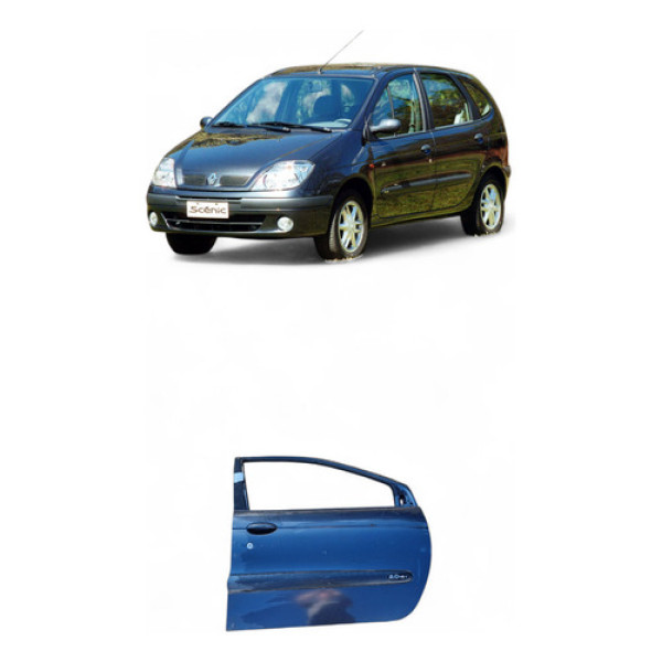 Porta Dianteira Direita Renault Scenic 1999/2005