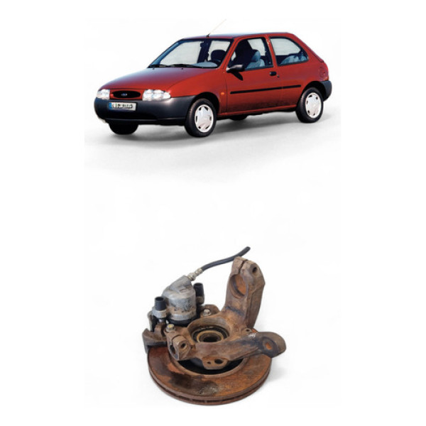 Manga Eixo Diant Direita C/pinça Ford Fiesta 1.4 16v 1999