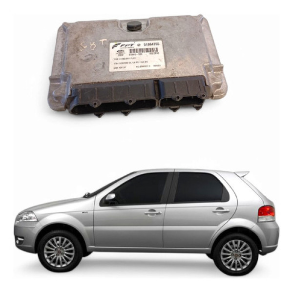 Módulo Injeção Fiat Palio 1.4 Dualogic 51864755