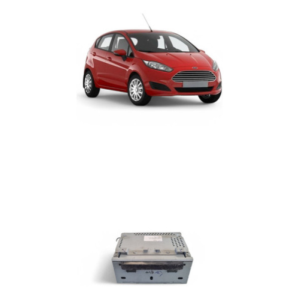 Leitor Mídia Física Ford Fiesta 2014/2015
