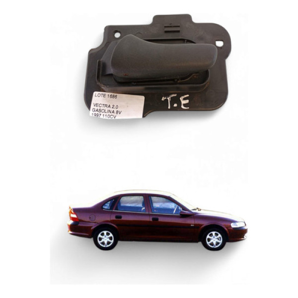 Maçaneta Interna Traseira Esquerda Gm Vectra 2.0 1997