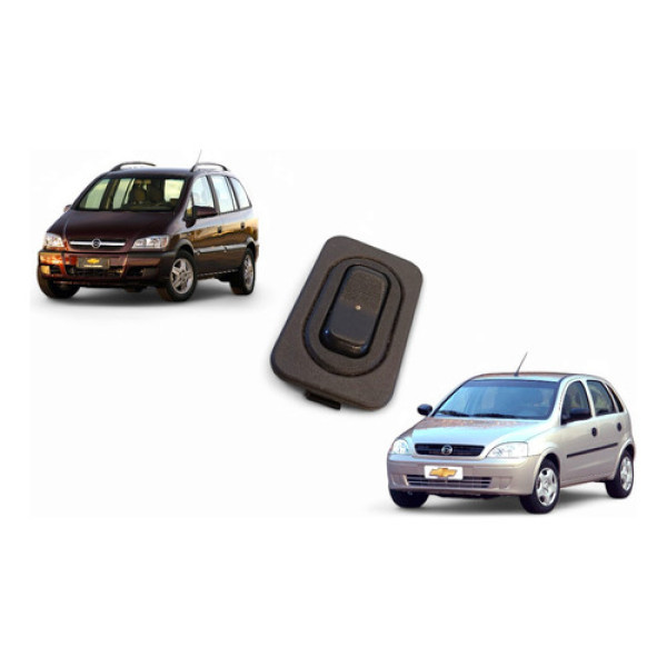 Botão Vidro Gm Corsa Montana Zafira 2003/2011 0801024