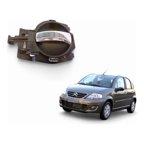 Maçaneta Direita Rh Citroen C3 2005/2011 9680637377