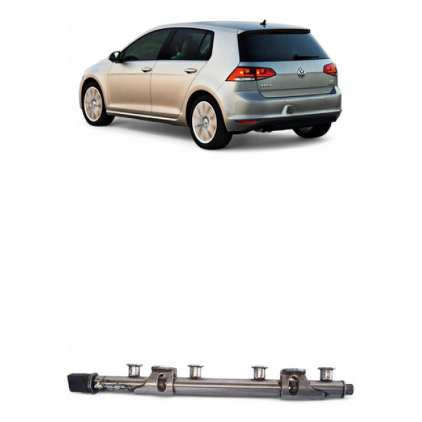 Flauta Bico Injetor Volks Golf Tsi 1.4 Turbo 2015 04e133320d