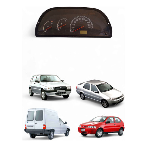 Painel Instrumento Fiat Palio Uno Siena Fiorino 2001/2009