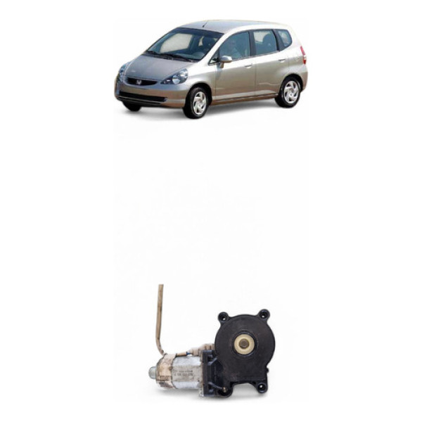 Motor Vidro Elétrico Traseiro Direito Honda Fit 2004/2008