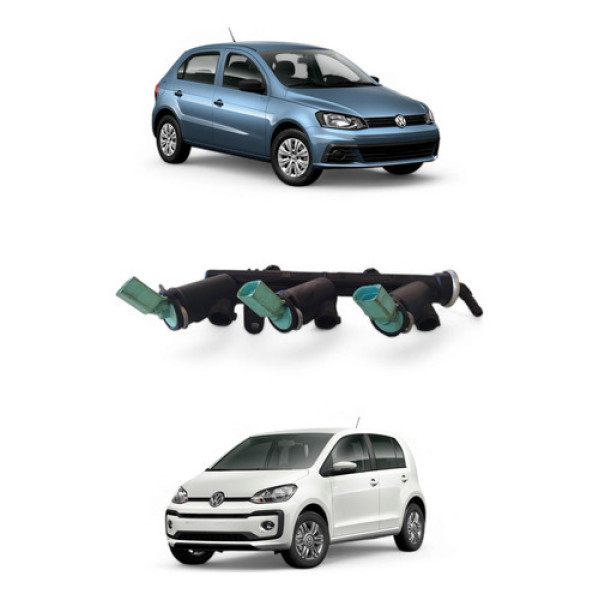 Flauta Combustível Vw Fox Gol Up 1.0 2014/21 04c133313ad