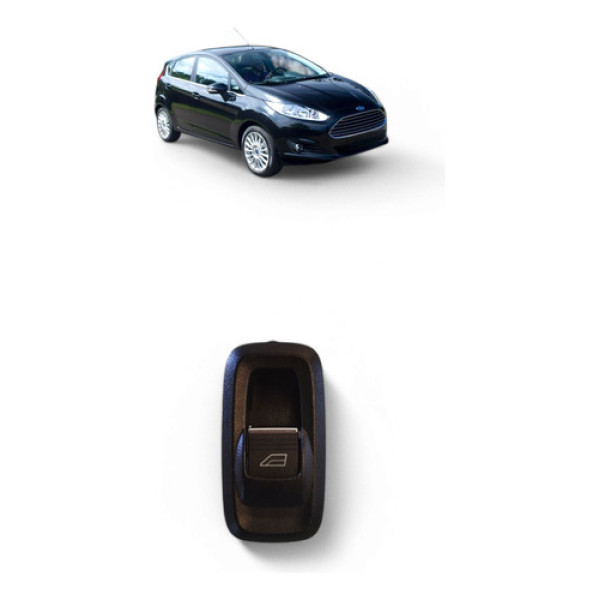 Botão Comando Vidro Traseiro Ford New Fiesta 2014/15