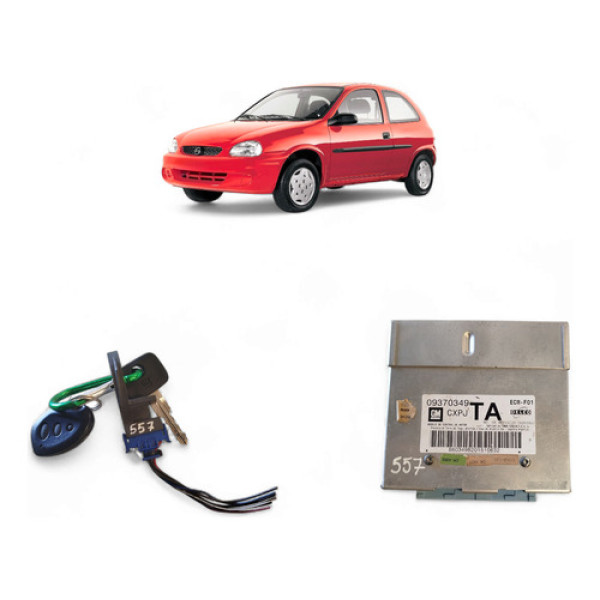 Kit Code Injeção Gm Corsa 1.0 2000/01 09370349