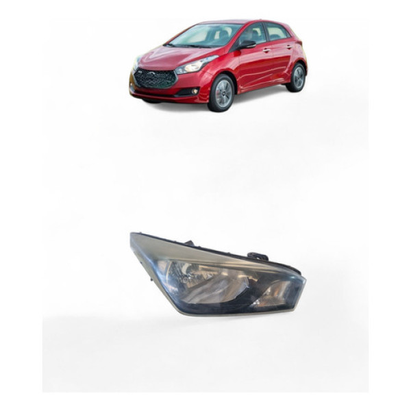 Farol Dianteiro Direito Hyundai Hb20 2017