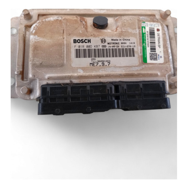 Módulo Injeção Chery Tiggo 2.0 16v Aut 5p 2015 F01r00dk87