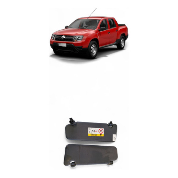 Par Quebra Sol Renault Oroch 2021/2022