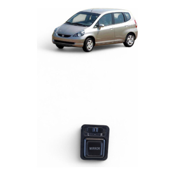 Botão Retrovisor Honda Fit 2004/2008