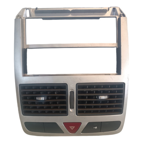 Difusor De Ar Central C/moldura Peugeot 307 Original 14051