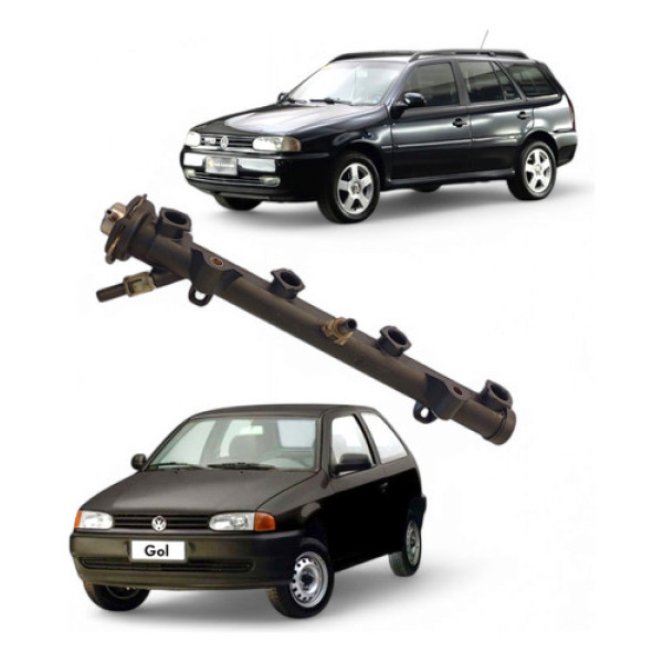 Flauta Bico Injetor Gol Parati G2 1.0 030133329 9281081561