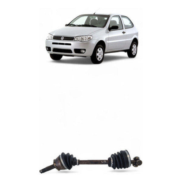 Semi Eixo Esquerdo Fiat Palio 1.4 Flex 8v 2005/2006