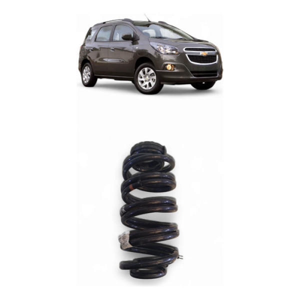 Par Mola Suspensão Traseira Gm Spin 1.8 2012/13