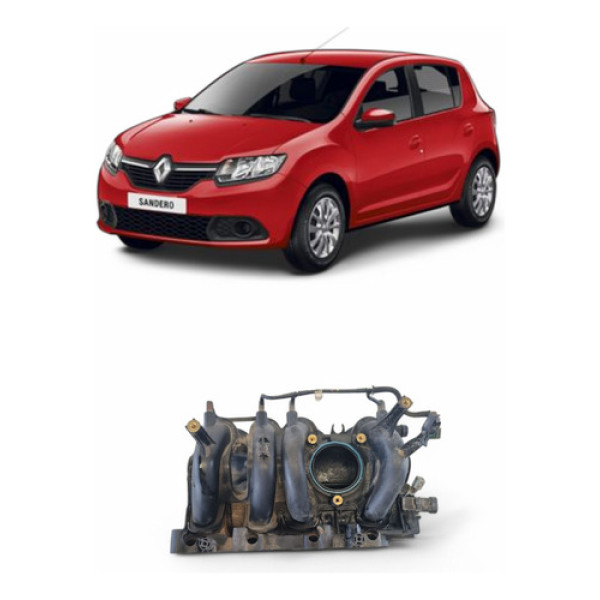 Coletor Admissão Renault Sandero 1.6 2007/14 8201039908