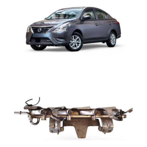 Flauta Bico Injetor Nissan Versa 1.6 Flex 2019