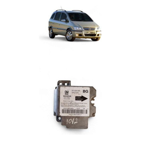 Módulo Airbag Gm Zafira 2.0 2007/08 09229303