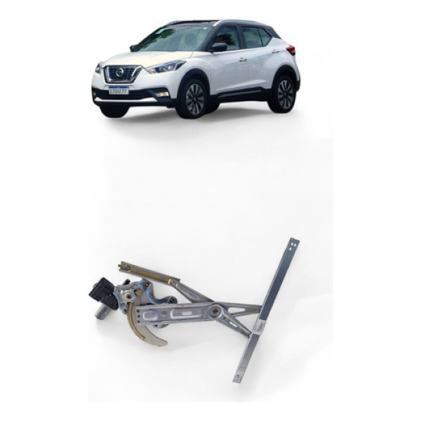Máquina Vidro Dianteira Direita Nissan Kicks 2020