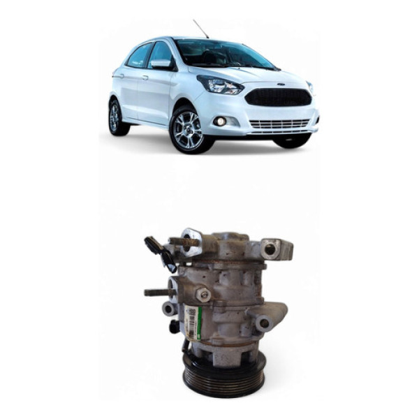Compressor Ar Ford Ka 1.5 16v Flex 2016/18 E3b119d629aa