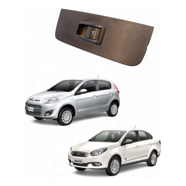 Botão Vídro Eletric0 Diant Dir Fiat Palio Siena 2013/2017