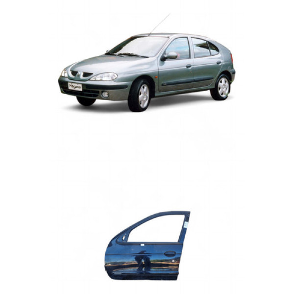 Porta Dianteira Esquerda Renault Megane 2000/2005