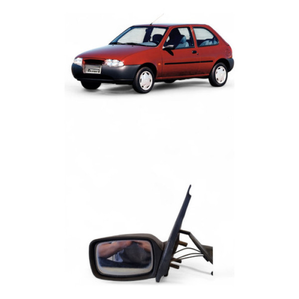 Retrovisor Esquerdo Ford Fiesta 1998/1999