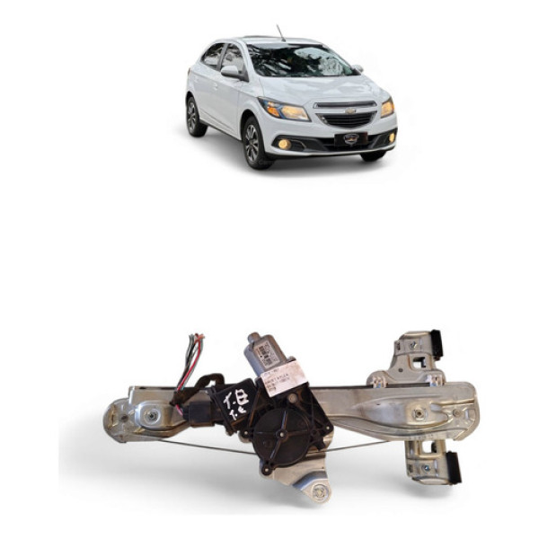 Máquina De Vidro Elétrica Traseira L/e Gm Onix 2014