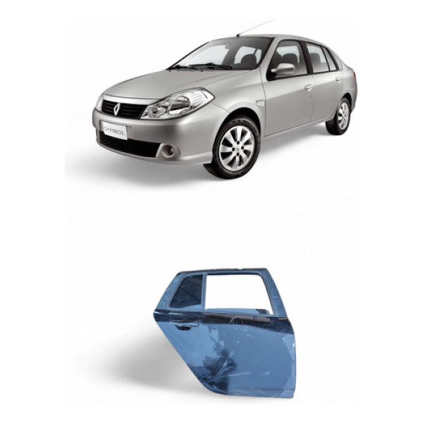 Porta Traseira Direita Renault Symbol 2011