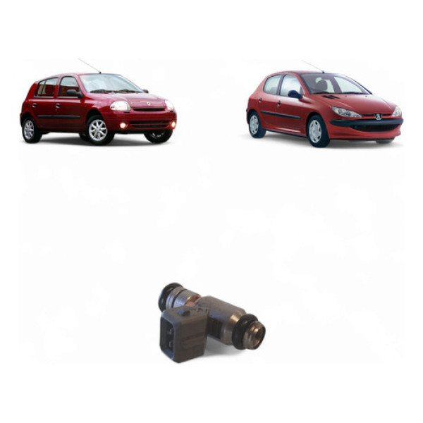 Bico Injetor Renault Clio 1.0 Peugeot 206 1.0 2000/06 Iwp099