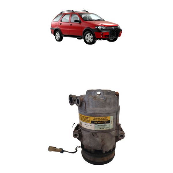 Compressor De Ar Fiat Palio Weekend 1.8 2004/05