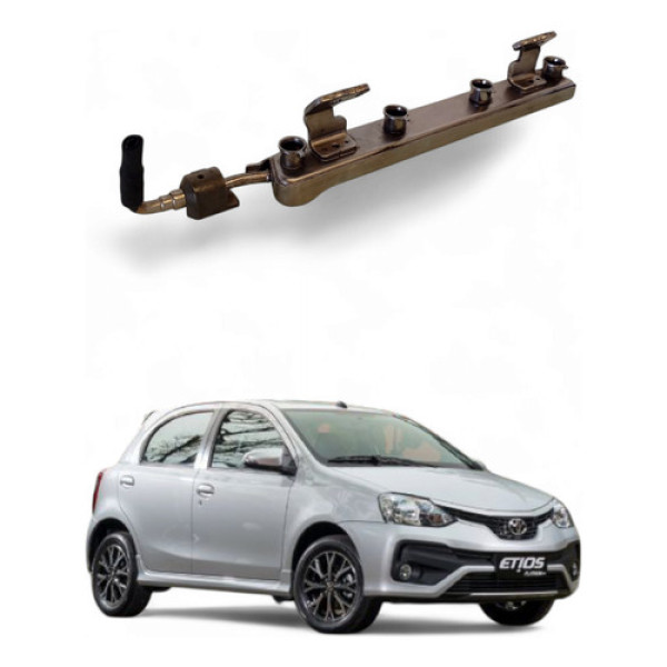 Flauta Bico Injetor Toyota Etios 1.6 Flex 16v 2012/2013