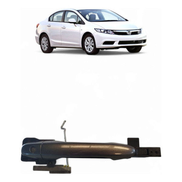Maçaneta Externa Dianteira Esquerda Honda Civic 2012/13