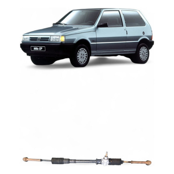 Caixa Direção Mecânica Fiat Uno 1995/1997