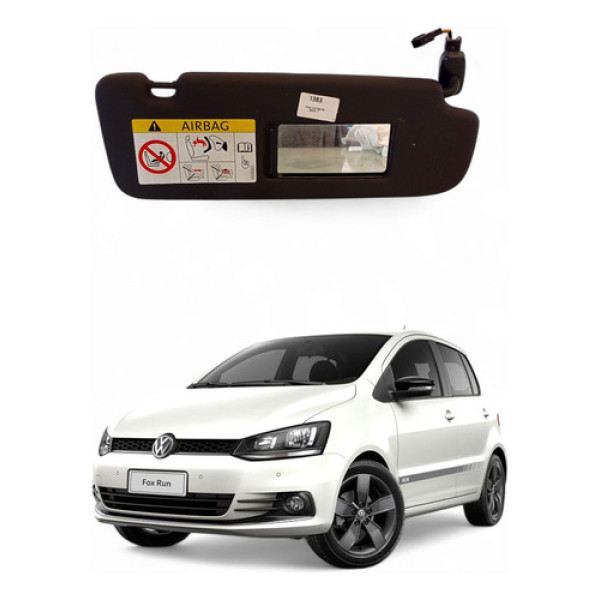 Quebra Sol Lado Direito Passageiro Volkswagen Fox 1.6 16/17