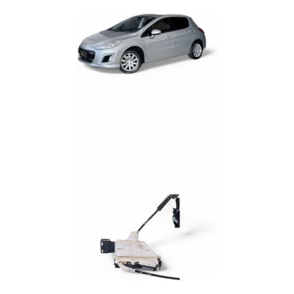Fechadura Porta Traseira Esquerda Peugeot 308 2013/2015