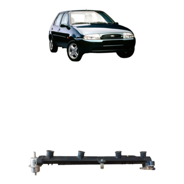 Flauta Combustivel Ford Fiesta Ka Endura Gasolina 95bf9d280