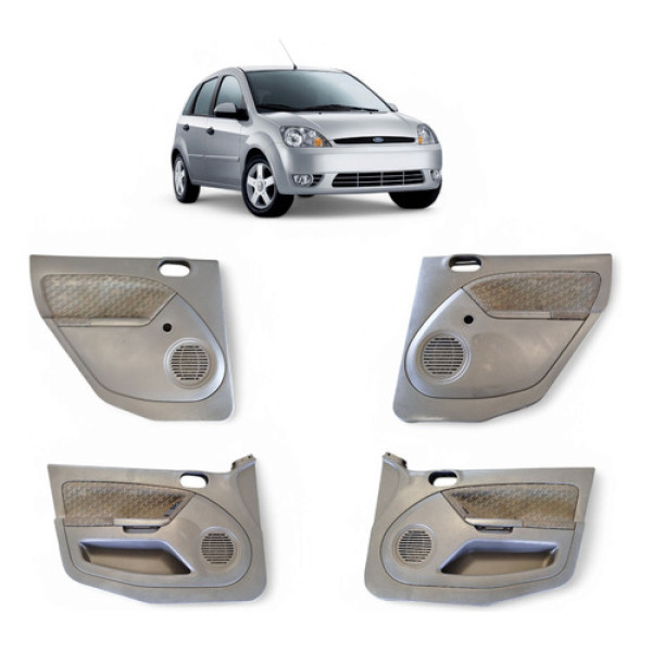 Kit Forro De Porta Ford Fiesta 2004/05